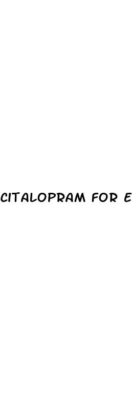 citalopram for erectile dysfunction reddit