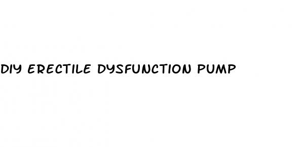 diy erectile dysfunction pump