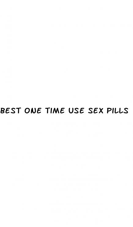 best one time use sex pills