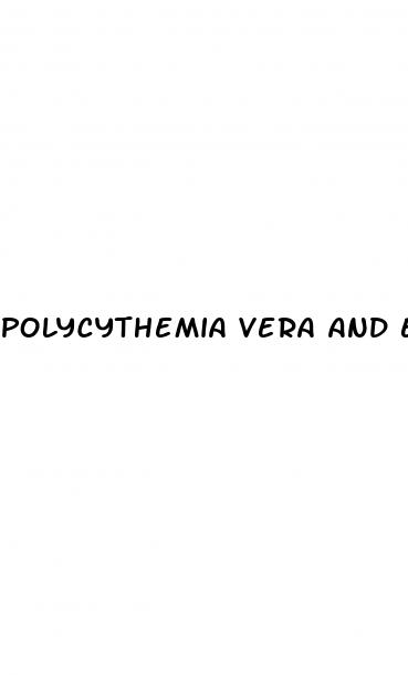 polycythemia vera and erectile dysfunction