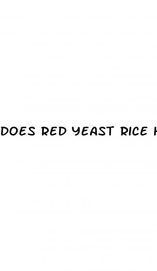 does red yeast rice help with erectile dysfunction