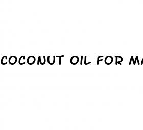 coconut oil for male enhancement