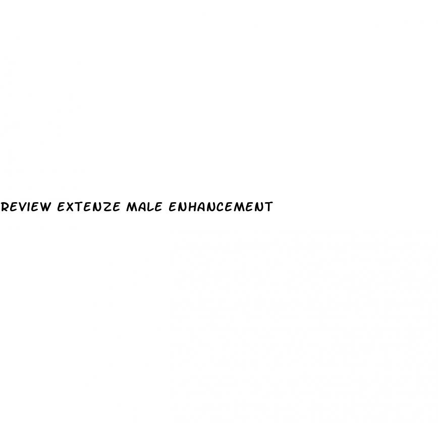 review extenze male enhancement