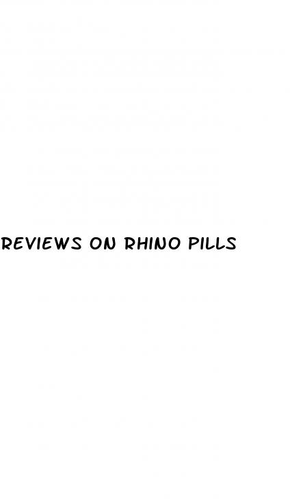 reviews on rhino pills