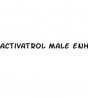 activatrol male enhancement pills