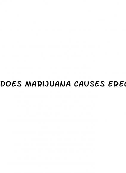 does marijuana causes erectile dysfunction