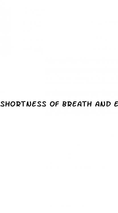 shortness of breath and erectile dysfunction