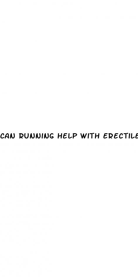 can running help with erectile dysfunction