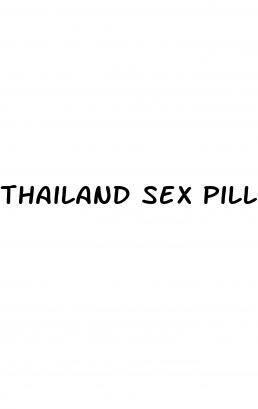 thailand sex pills