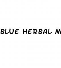 blue herbal male enhancement pills