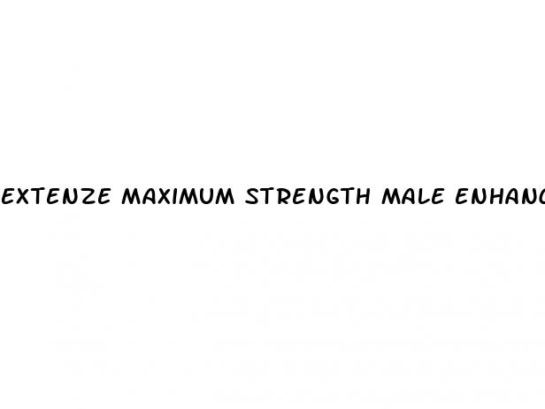 extenze maximum strength male enhancement liquid