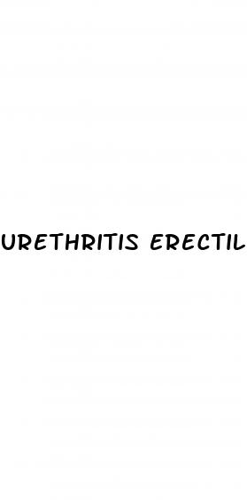 urethritis erectile dysfunction