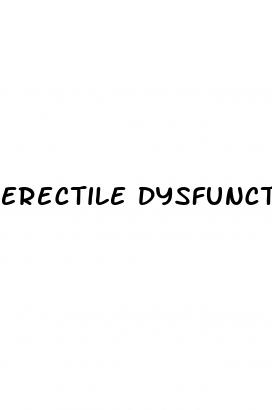 erectile dysfunction age 34