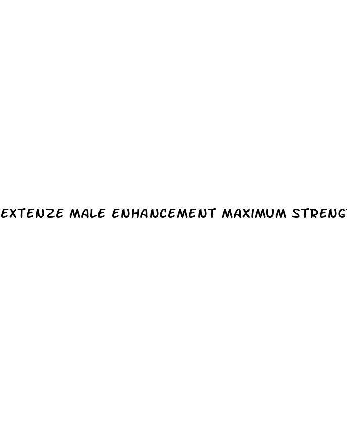 extenze male enhancement maximum strength extended release reviews