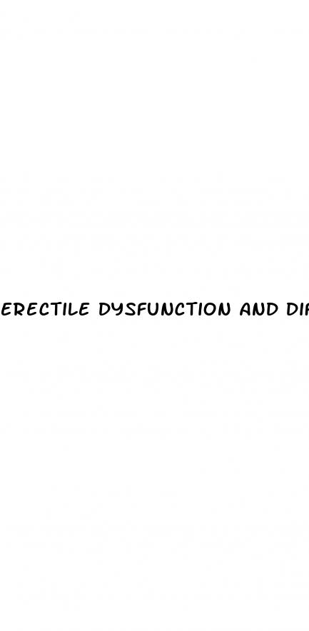 erectile dysfunction and difficulty urinating