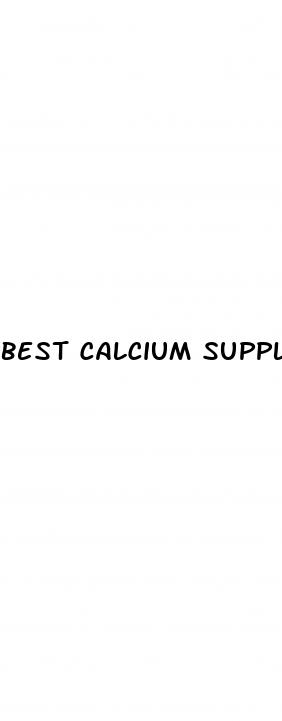 best calcium supplements for erectile dysfunction