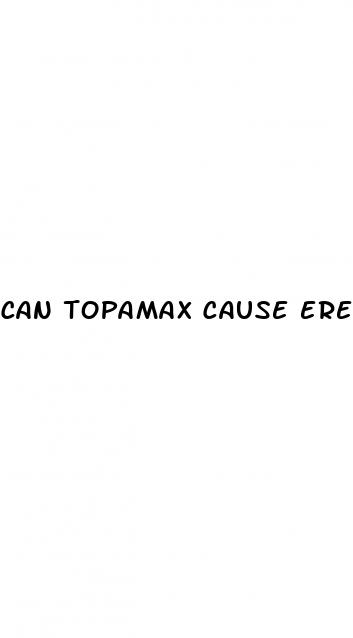 can topamax cause erectile dysfunction