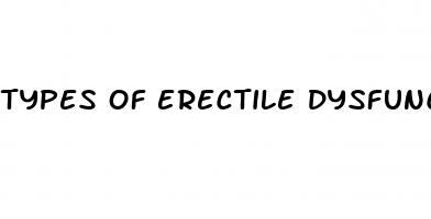 types of erectile dysfunction medication