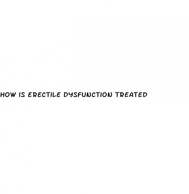 how is erectile dysfunction treated