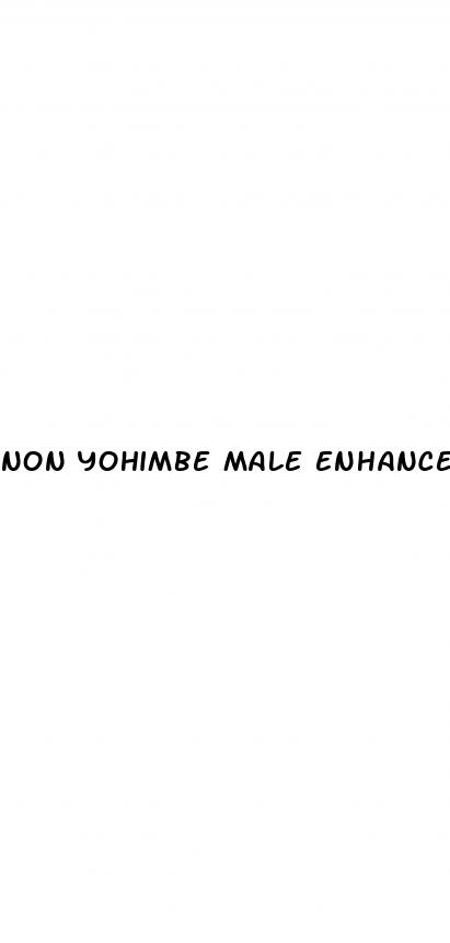 non yohimbe male enhancement