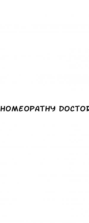 homeopathy doctor for erectile dysfunction