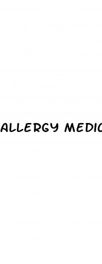 allergy medicine that doesn t cause erectile dysfunction