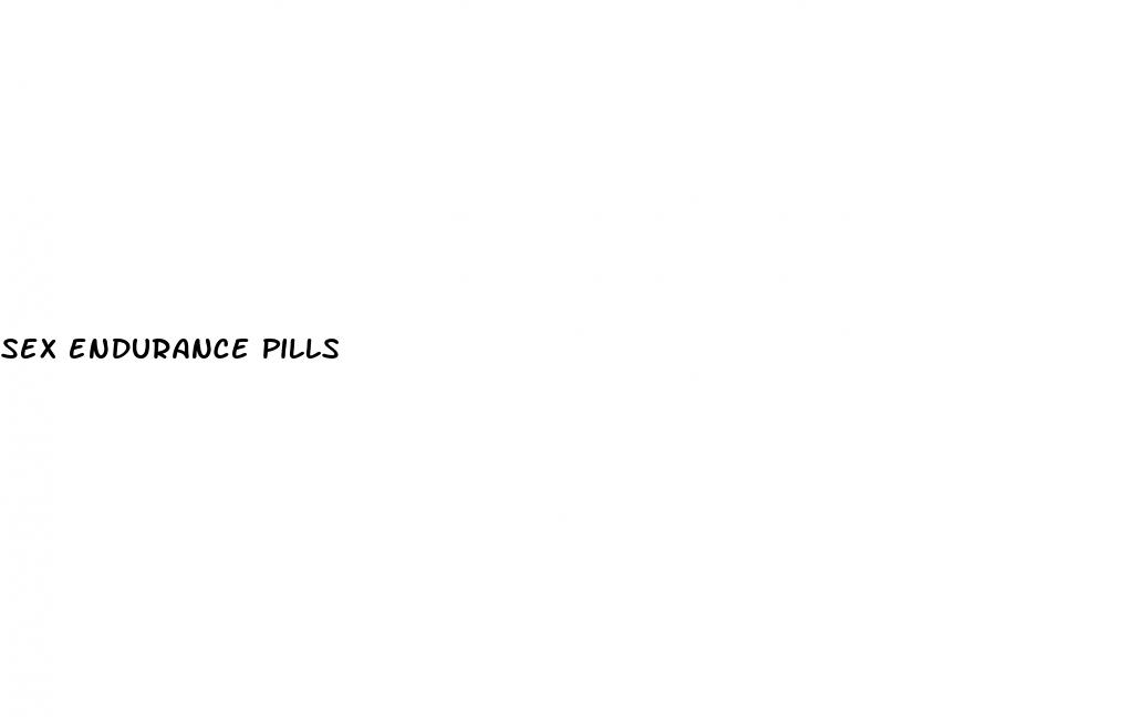 sex endurance pills