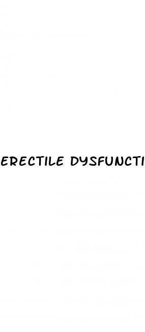 erectile dysfunction self care