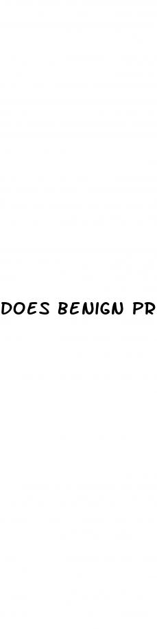 does benign prostatic hypertrophy cause erectile dysfunction