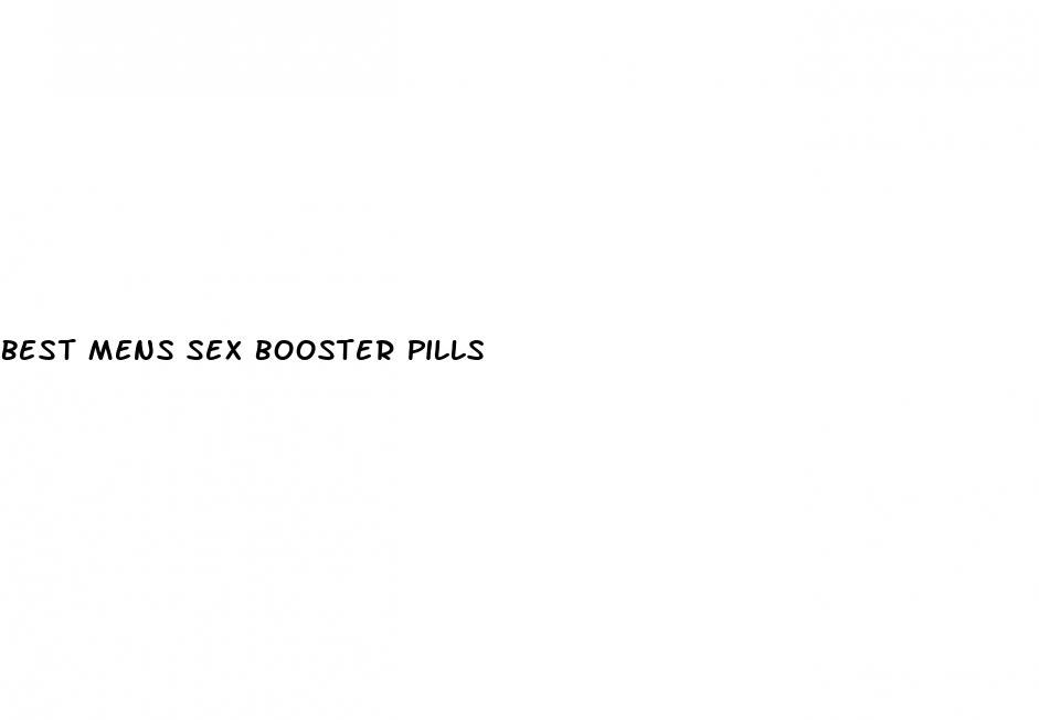 best mens sex booster pills