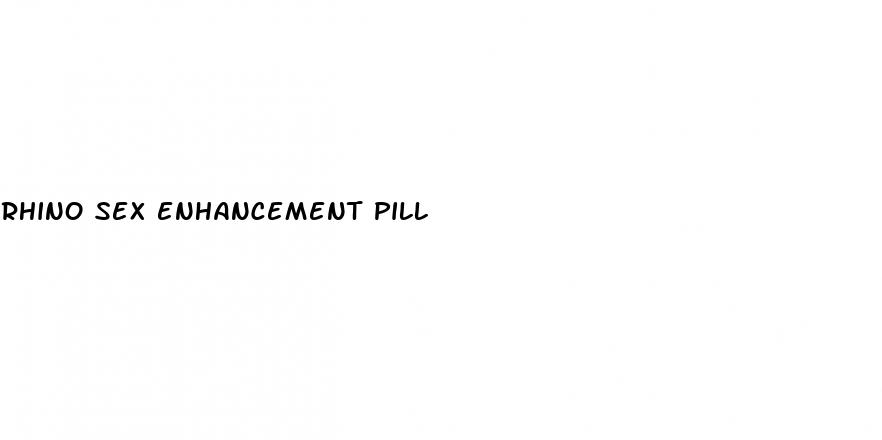 rhino sex enhancement pill