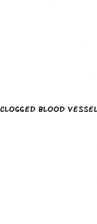 clogged blood vessels erectile dysfunction