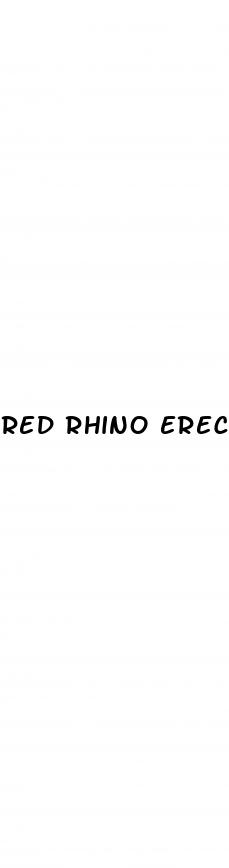 red rhino erection pills