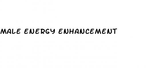 male energy enhancement