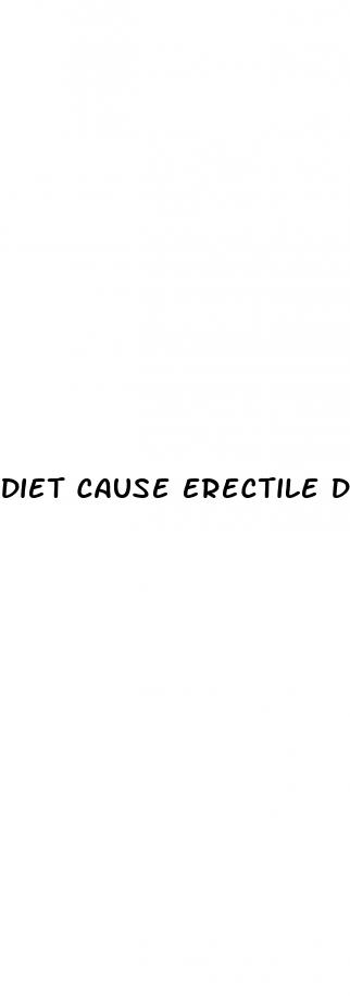 diet cause erectile dysfunction