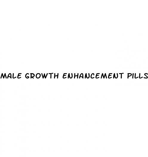 male growth enhancement pills