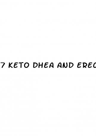 7 keto dhea and erectile dysfunction