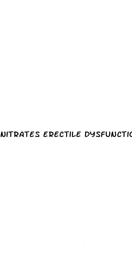 nitrates erectile dysfunction