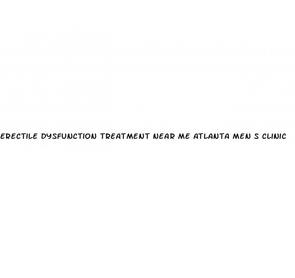 erectile dysfunction treatment near me atlanta men s clinic