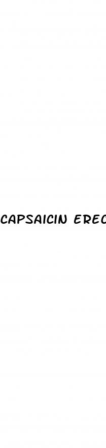 capsaicin erectile dysfunction