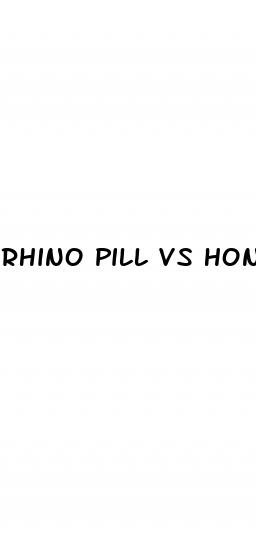 rhino pill vs honey pack