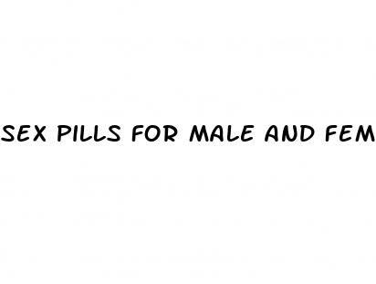 sex pills for male and female