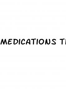 medications that cause erectile dysfunction