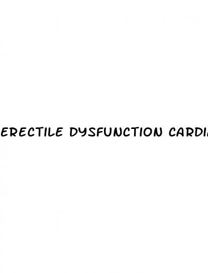 erectile dysfunction cardiac workup