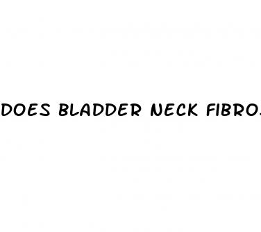 does bladder neck fibrosis surgery cause erectile dysfunction