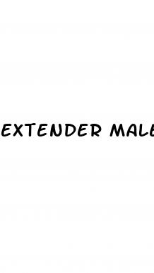 extender male enhancement