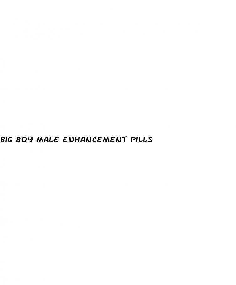 big boy male enhancement pills