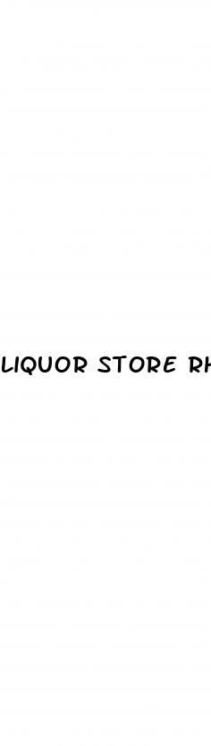 liquor store rhino pills