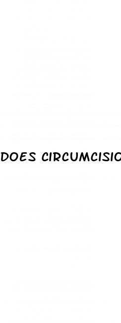 does circumcision lead to erectile dysfunction