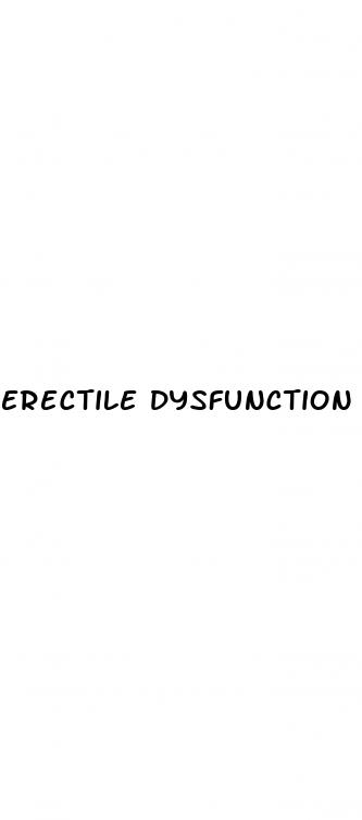 erectile dysfunction and relationship issues